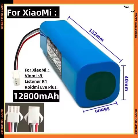 Roza Cinnie- Rechargeable Li-ion Battery for XiaoMi Lydsto R1 Viomi S9 Roidmi Eve Plus Robot Vacuum 