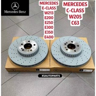 ( 100% ORIGINAL ) MERCEDES E-CLASS W213 E200 E250 E300 E350 E400 C-CLASS W205 C63 FRONT DISC ROTOR W