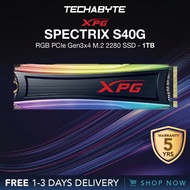 Adata XPG SPECTRIX S40G 1TB SSD RGB PCIe Gen3x4 (NVMe)