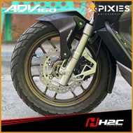 ♂ ☀ ▚ H2C FRONT CALIPER COVER for HONDA ADV 160 / PCX 160