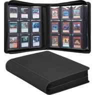 9-Pocket Trading Card Toploader Binder, Holds 360 3"x 4" 35PT Toploaders, Card Collection Albums wit