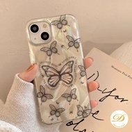 Beautiful Black Butterfly Case For OPPO A38 A17 A58 A16 A60 A15 A7 A18 A54 A5s A77 A12 A57 A78 A15s 