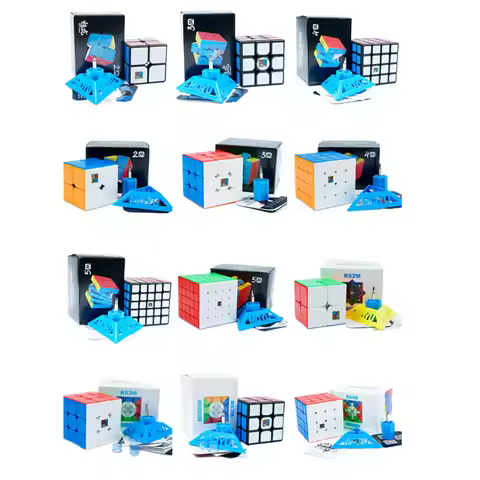 Moyu Meilong M Magnetic 2x2x2 3x3x3 Magic Cube 4x4x4 5x5x5 Speed Cube Magnet Puzzle Cube 2x2 3x3 Cub
