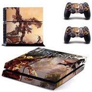 全新Horizon Zero Dawn PS4 Playstation 4保護貼 有趣貼紙 包主機底面+2個手掣) 全新Horizon Zero Dawn PS4 Playstation 4保護貼 有