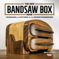 The New Bandsaw Box Book - Techniques &amp; Patterns for the Modern Woodworker by David Picciuto (US edition, paperback)