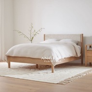 dipan custome modern minimalis - ranjang kayu modern kombinasi
