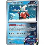 Iron Bundle 056/182 Paradox Rift PAR SV04 Pokémon TCG Card Game Scarlet &amp; Violet Original