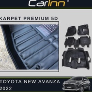 Promo Carinn Premium 5D Bowl Carpet Toyota Avanza/Xenia 2022-On 3 Rows COD