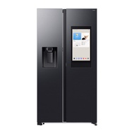 SAMSUNG ตู้เย็น SIDE BY SIDE  RS90F65A2FST 21.7 คิว สีดำ จัดส่งโดย HomePro