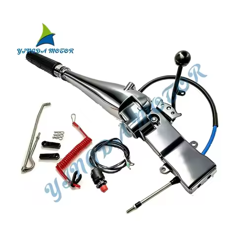 663-42111 697-W0084-00 Steering Tiller Handle Assy For Yamaha Outboard 2T 60HP E60HMHD ;48HP 55HP Bo