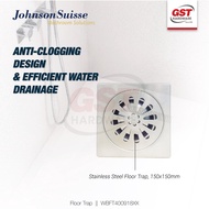 🔥 Johnson Suisse Floor Trap Cover Floor Drain Cover Drain Trap Floor Trap Stainless Steel Bathroom F