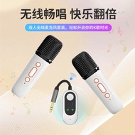 Car Karaoke Cartoon Karaoke Cartoon Karaoke Small Speaker with Microphone Speaker Small Steel Cannon