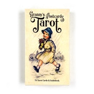 New Grannv's Postcards Tarot Cards 78 Tarot Deck FortuneTellign Divination Board Game Family Game  F