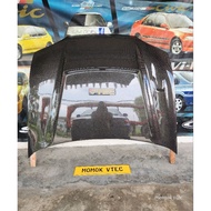 AKANA BONNET CARBON FIBER @ FIBER HONDA EG6 EG9 SR3 SR4 READY STOCK #MOMOKVTEC