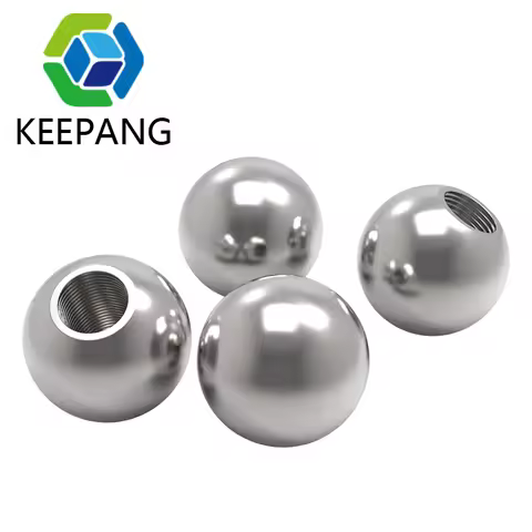 Kee Pang 16pcs 10mm M4 Threaded K800 Steel Ball Bearings Rod End 3D Printer Magnetic Joints Threaded