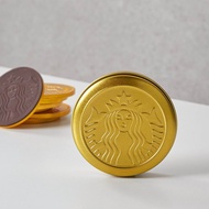 Korean Straight Hair STARBUCKS Starbucks Gold Coin Chocolate Dark Milk Two Types 5 Pieces Super Deli