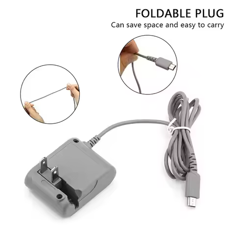 US EU PLUG AC Power Supply Charger Adapter for Nintend NDSLite Wall Home Travel Charger AC Power Ada