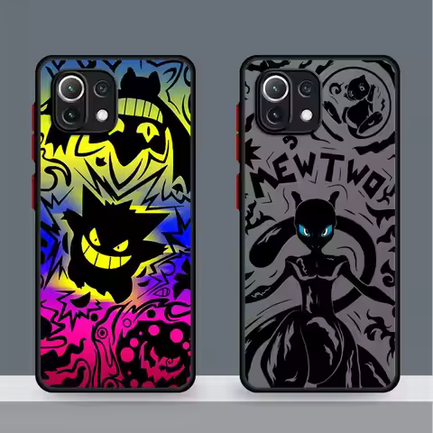 Anime Pokemon G-Gengar Phone Case for Xiaomi Mi 9T Pro 10T Pro 11 Lite 5G 11T Pro 11T 12 12X 12T Pro
