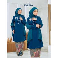 READY STOCK BAJU KURUNG RIAU MARIAH  DESING 2025 MATERIAL COMOCREPE HIGH QUALITY SIZE XS-4XL NEW KOD