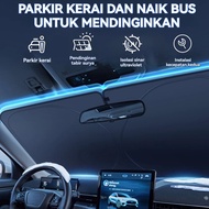 Car Heat-Resistant Protective Umbrella Windshield Car Glass Cover Open-Up/ 145x80cm Easy Pocket Stor