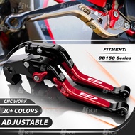 For Honda CB150 R/X/F/SS/Verza Clutch Lever Brake Lever Set Adjustable Folding Handle Levers Motorcycle CB150 Accessories Parts