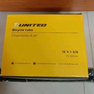 UNITED INNER TYRE 16 X 1 3/8 PRESTA