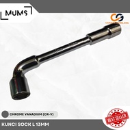 Double Socket Wrench L Key 2 Way Allen Shock 13mm Socket Wrench Shocked Wrench 13 mm Shock Socket Wr