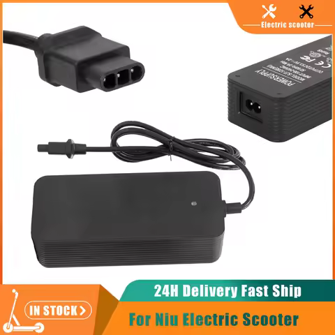 53.5V 2A Battery Charger Electric Scooter for NIU KQi3,KQi3 Pro/Sport/Max,KQi2,KQi2 Pro,KQi1,KQi 1Pr