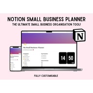 Notion Small Business Planner Template