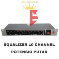 BARU || Equalizer Stereo 10 Channel Potensio Putar