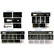 N30 BLACK OHF SET - 3 FEET (N0045) / 4 FEET (N0046) / 5 FEET (N0047) / 6 FEET (N0080)