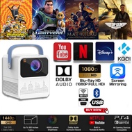 【Local Seller】White CY300 4K Smart Portable Android 9.0 Mini Projector