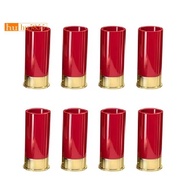 8PCS 12 Gauge Shot Glasses Tequila Shot Glass Wine Lovers