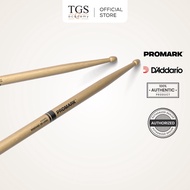 ProMark RBH625LAW REBOUND 2B LONG Drumsticks - Lacquered Hickory (Acorn Wood Tip)