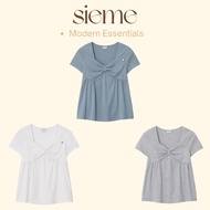 Ronron 5332 Knot Ribbon A-Line T-Shirt