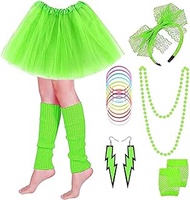 80s Outfit Women's 80s Accessories Pack of 19