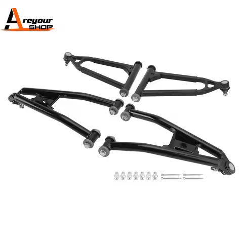 Front Upper & Lower Set Of A-Arms Control Arms for Yamaha Raptor 700 Yfm700R 2006-2023 YFM 700R 2007