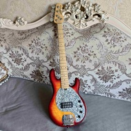 Custom  Ernie Ball Music Man 5-strings Electric Bass Guitar Vintage Sunburst 20 Frets Maple Neck Humbucker In Stock