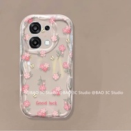 น่ารัก เคสโทรศัพท์ Phone Case Redmi 15C 15 14C 13C 12C 12 5G 4G ใหม่ลายการ์ตูนสุดสร้างสรรค์ดอกไม้สดใ