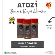CLOVE POWDER - CLOVE POWDER - ATOZI - 60 gr bottle packaging