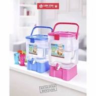 Arizona Lion Star 20 Liter Water Dispenser + Pencetan Tempat Es Buah Minuman Es Kelapa Es Jeruk Air