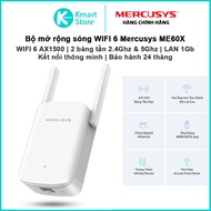 Mercusys ME60X WIFI 6 Extender | AX1500 dual band 2.4 & 5Ghz | Easy Mesh Support | LAN Gigabit | wif