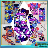 [BUY 6 FREE 1]READY STOCK Pyjamas budak pyjamas murah baju tidur budak baju borong baju kanak2 lelaki perempuan girl boy