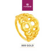 HABIB 999/24K Yellow Gold Ring 9GR01330825