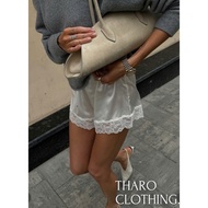 Lace Shorts - Lace Silk Shorts - Tharo Clothing Shorts for Women [MH26QUAN75]