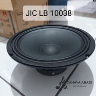 speaker JIC LB10038 10inch speaker komponen 10 inch Jic Lb 10038