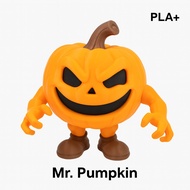 Mr. Anomali Figure. Pumkin Halloween Articulated Toys Anomali Toys Brainrot Figure Premium PLA+