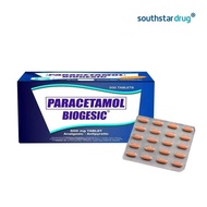 Biogesic 500Mg Caplet - 20S (Paracetamol For Quick Relief Of Headache And Fever)