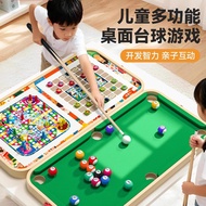 Six-in-One Billiard Table Household Children Indoor Billiard Table Board Game 6-12 Years Old Large S