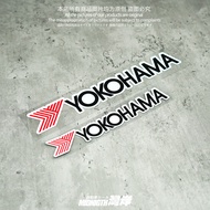 Car Sticker Suitable for YOKOHAMA Yokohoma YOKOHAMA Tire Reflective Sticker Car Modification Sticker